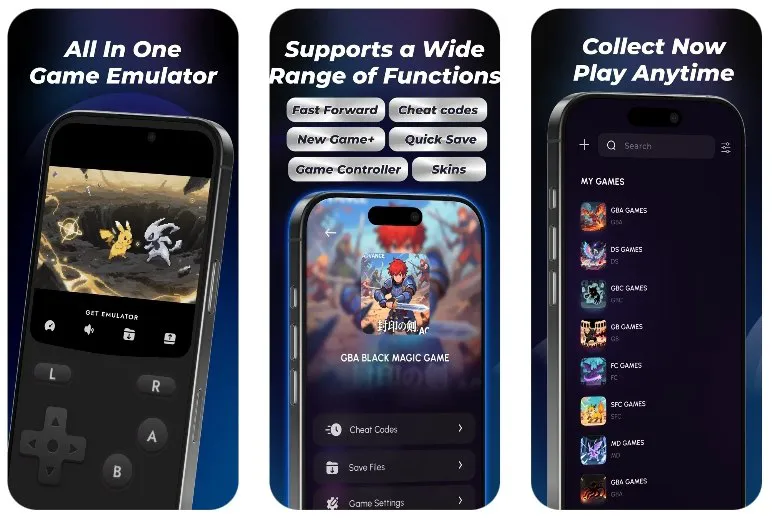GET Emulator: 全平台怀旧掌机模拟器，限时免费畅玩经典游戏