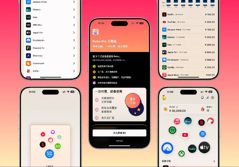 Reko：极简订阅管理助手，告别忘记续费，轻松掌控您的财务