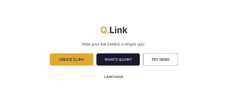 Q.Link - 智趣问答解锁，安全分享您的专属链接