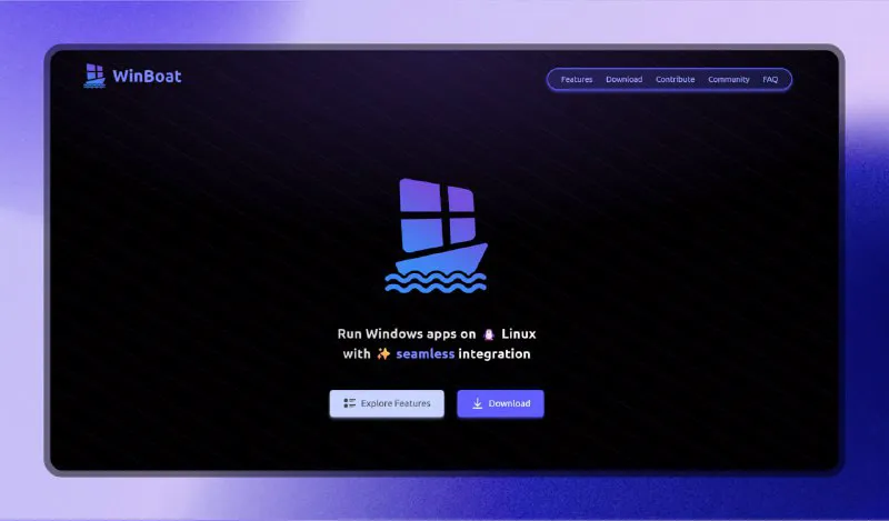 WinBoat：在Linux上流畅运行Windows应用，告别兼容困扰