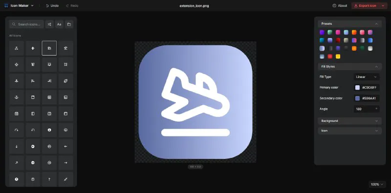 Icon Maker: 免费在线LOGO图标制作工具 | Ray.so