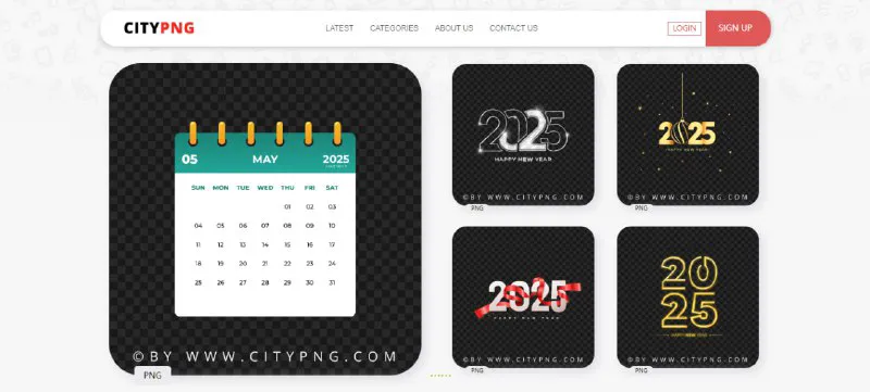 CityPNG: 免费透明PNG图像素材库 - 快速下载免注册