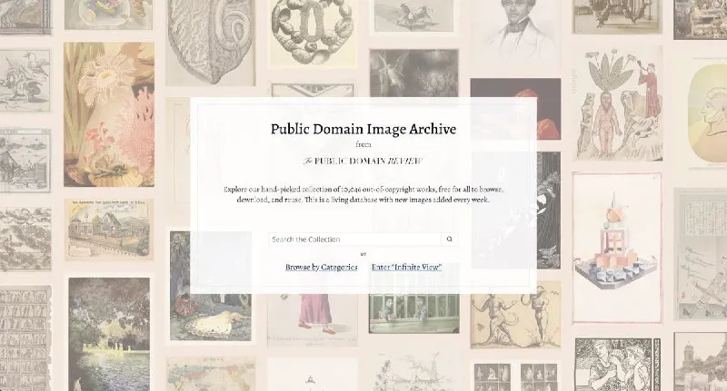 Public Domain Image Archive: 免费历史图像与设计素材库